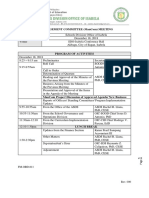 Minutes of The Meeting Mancom