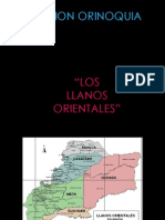 Presentación Los Llanos Orientales