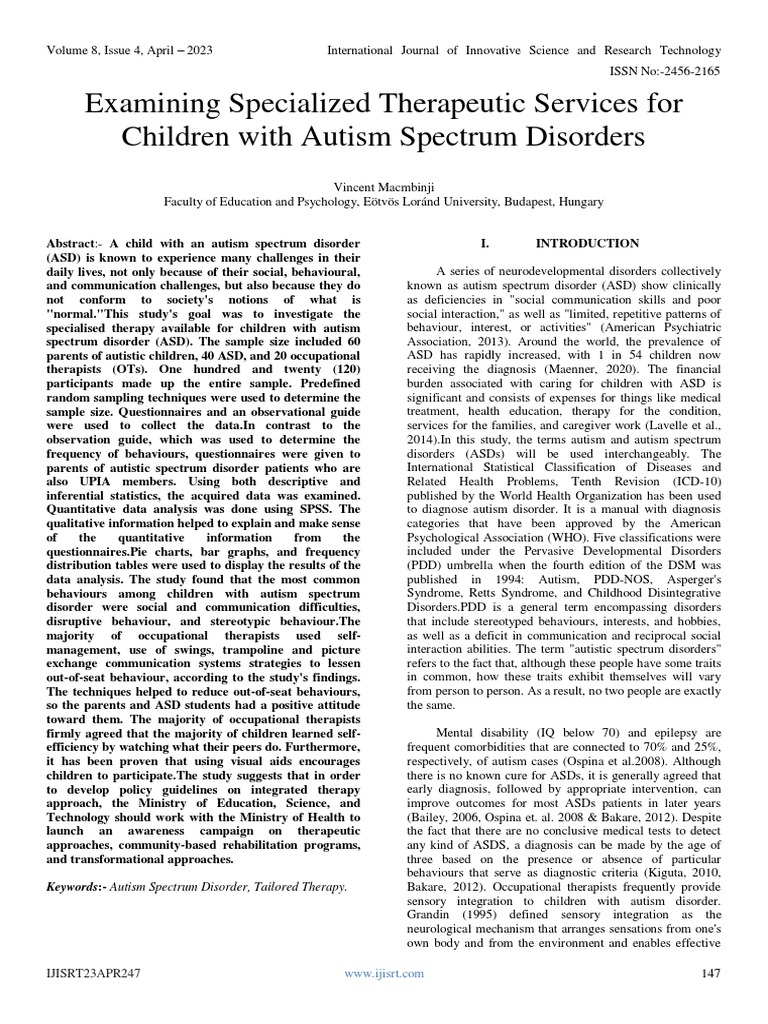 examining-specialized-therapeutic-services-for-children-with-autism