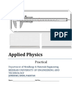 Applied Physics: Practical