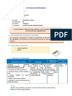 PS Sesion Como Se Organizan Las Familias