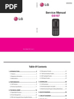 LG GS107 Service Manual