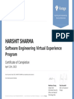 Harshit Sharma: Software Engineering Virtual Experience Program