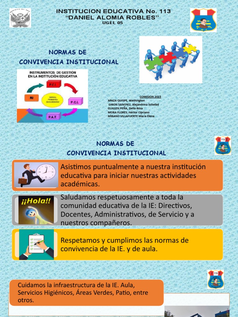 Final - Normas de Convivencia | PDF | Salud y bienestar