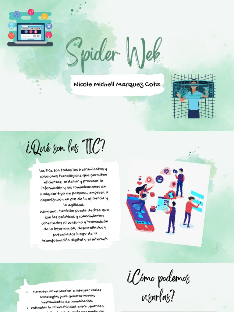 Spider Web | PDF | Tecnología de información y comunicaciones | Internet