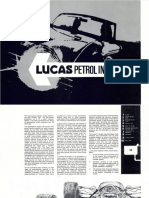 Lucas Petrol Injection Leaflet
