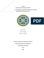 Tugas Aplikasi Haccp Pada Industri "Penentuan CCP (Critical Control Point) Pada Tahapan Proses Produksi Mie Instan"