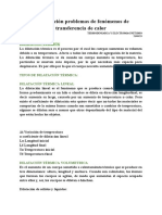 Investigación Problemas de Fenómenos de Transferencia de Calor