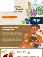 Perencanaan Menu Makanan Diet Rendah Sisa & Rendah Serat: Kelompok B1.5