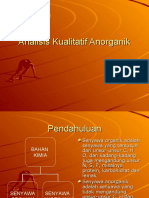 Analisis Kualitatif Anorganik