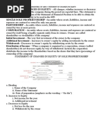 Statement of Changes in Equity