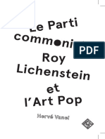 Le Parti Commoniste Roy Lichtenstein