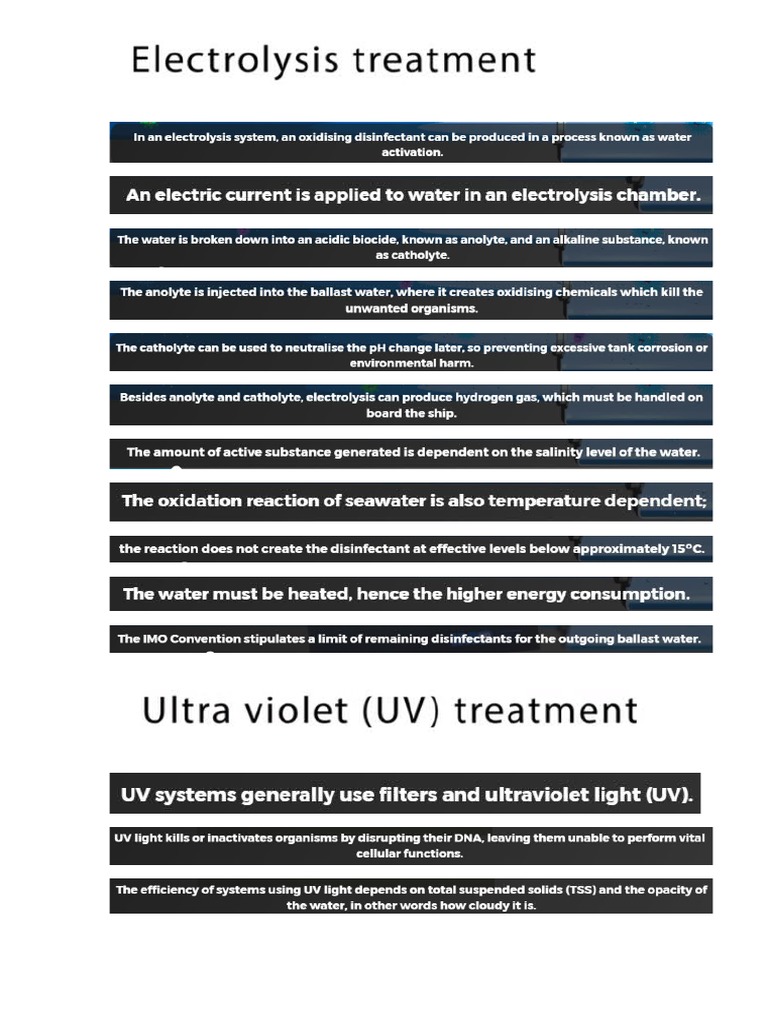 Ballast Treatment Systems Types PDF