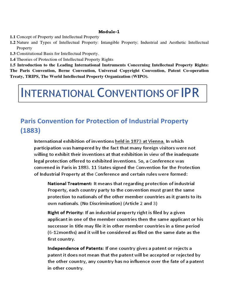 ipr-international-instruments-summary-pdf-trips-agreement