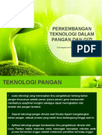 Perkembangan Teknologi Dalam Pangan Dan Gizi: Emi Inayah Sari Siregar, SKM, M.Kes