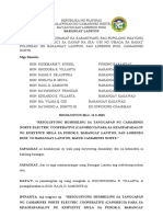 Res. No 11-2023 Pagpapadaloy NG Kuryente From Laniton SLR To Laniton Basud