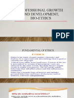 Professional Growth and Development, Bio-Ethics