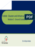 Ground Subsidence: Causes, Effects and Case Studies