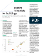 Carbon Footprint Benchmarking Data For Buildings