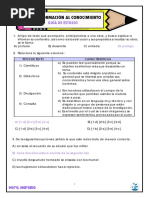 De La Información Al Conocimiento: Guía de Estudio