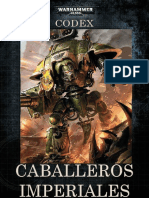 Codex Caballeros Imperiales Warhammer Profanus 2020
