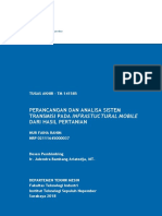 Perancangan Dan Analisa Sistem Transmisi Pada Infrastuctural Mobile Dari Hasil Pertanian