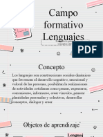 Campo Formativo Lenguajes