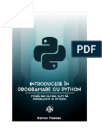  Introducere in Programare Cu Python