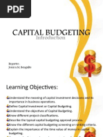 Capital Budgeting Introduction