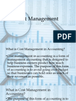 Cost Management Accounting Guide
