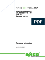 Interoperability of The WAGO IEC60870-5-101 and - 104 Protocol Library