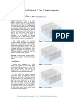 Acoustic Wave Crack Detection A First Principles Approach