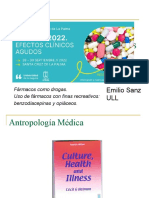 Fármacos Como Drogas. Uso de Fármacos Con Finas Recreativos: Benzodiacepinas y Opiáceos. Prof. Emilio Sanz