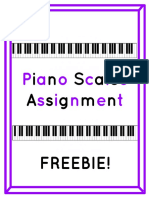 PianoScalesPrintableWorksheet 1
