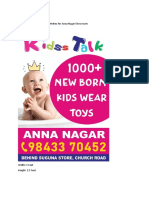 Anna Nagar showroom marketing plan