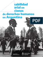 SDHN (2022) Responsabilidad Empresarial en Las Violaciones A Los Derechos Humanos en Argentina