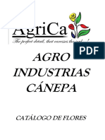 Catalgo de Flores AgriCa 2