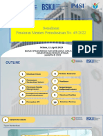 Sosialisasi Peraturan Menteri Perindustrian No. 45/2022: Selasa, 11 April 2023