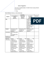 Matrix in Thesis