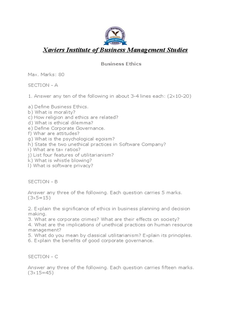Business Ethics 2 Pdf