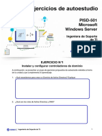 PISD-501 Microsoft Windows Server: Ingeniera de Soporte de TI Semestre V