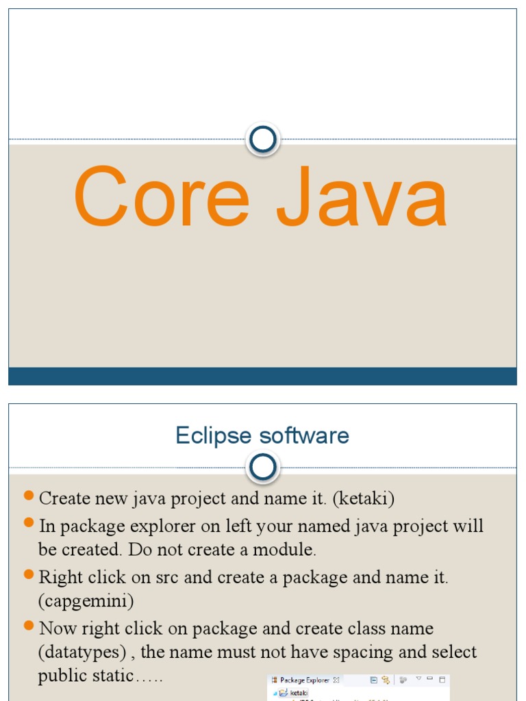 Core java pdf java software platform method computer programming 