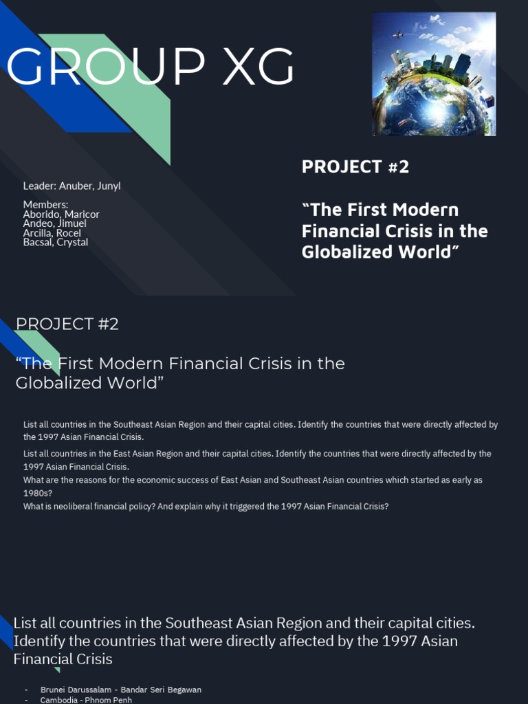 1997 Asian Financial Crisis Overview | PDF | 1997 Asian Financial ...