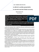 Akcyza Na Alkohol A Polska Gospodarka Excise Duty On Alcohol and The Polish Economy