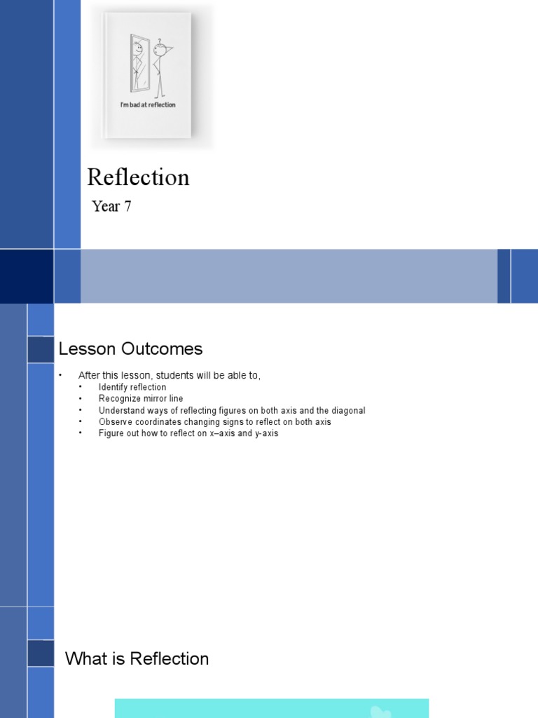 Maths - Year 7 (Reflection) | PDF