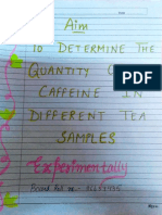 Chem Project Caffeine