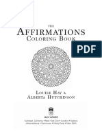 Hay Affirmations Coloring Book