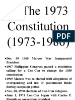 F. The 1973 Constitution (1973-1986)