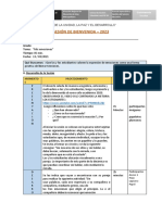 Sesión de Bienvenda - Tutoría 2023