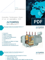 Altanova: Essais de Transformateurs de Puissance